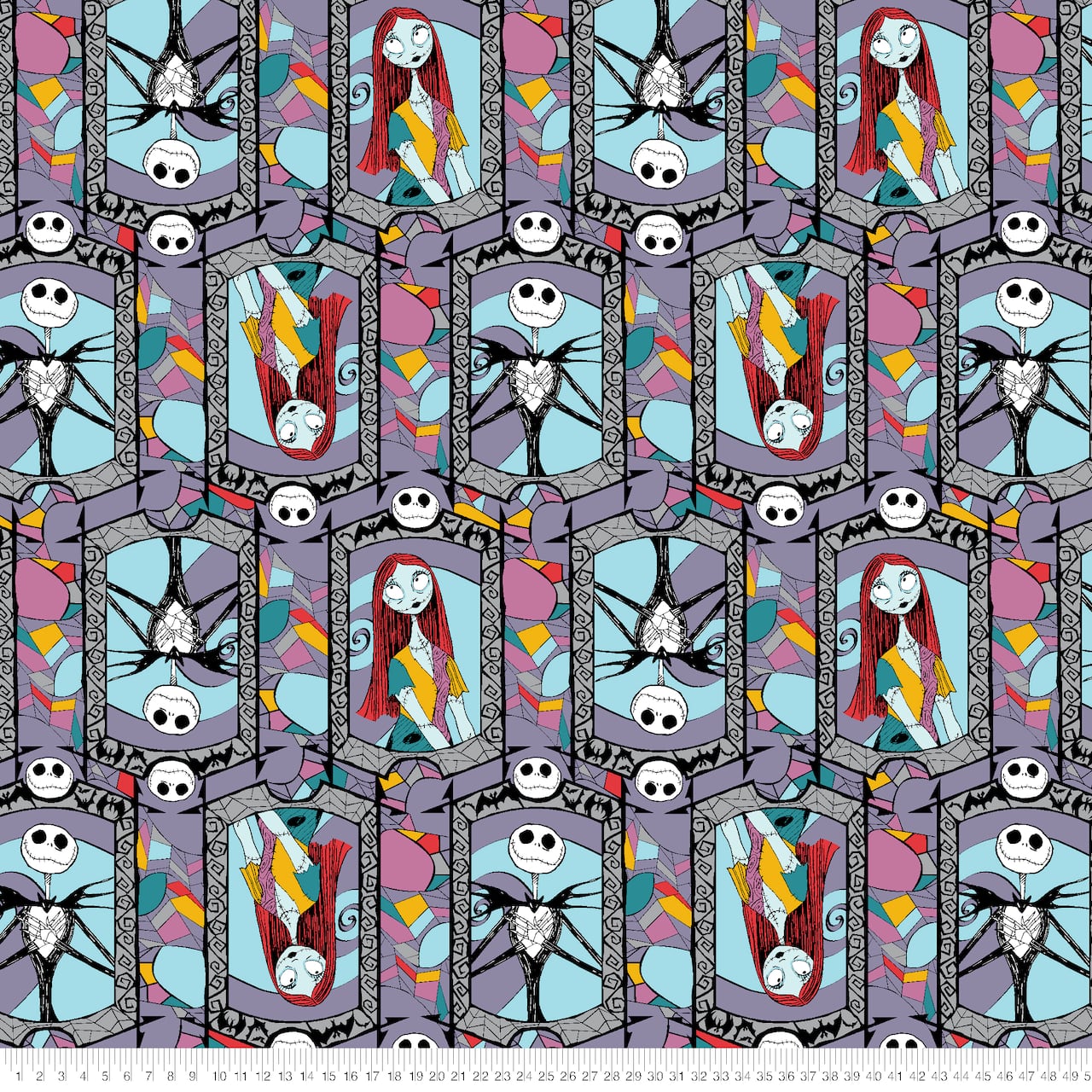Springs Creative Disney® Nightmare Before Christmas Stained Glass Fleece